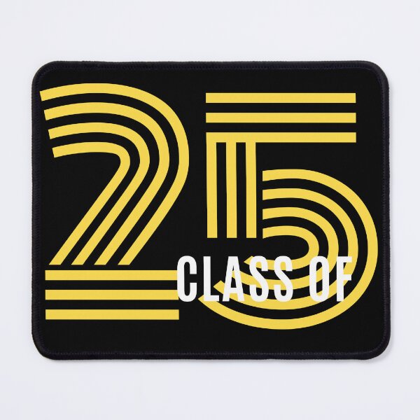 Item preview, Class Of 2025. Simple Typography 2025 Design for Class Of/ Graduation Design. Gold and White designed and sold by That Cheeky Tee.