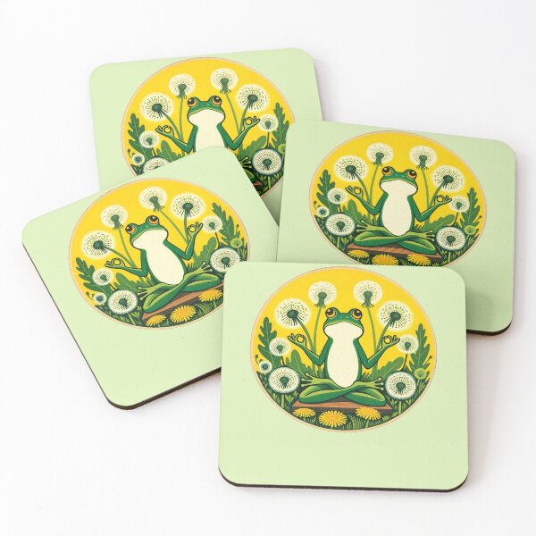 Item preview, Meditating Frog  designed and sold by FrictionMaxxing.