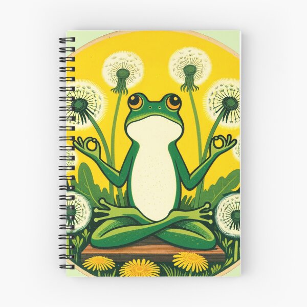 Item preview, Meditating Frog  designed and sold by FrictionMaxxing.