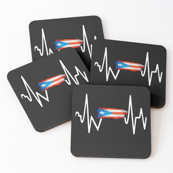 Item preview, Puertorican heartbeat boricua pulse  hispanic heritage 2024 designed and sold by erozzz.