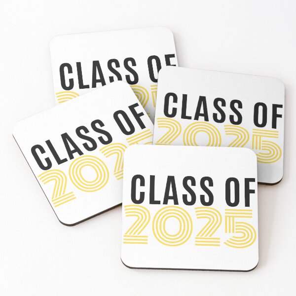 Item preview, Class Of 2025. Simple Typography 2025 Design for Class Of/ Graduation Design. Gold and Black designed and sold by That Cheeky Tee.