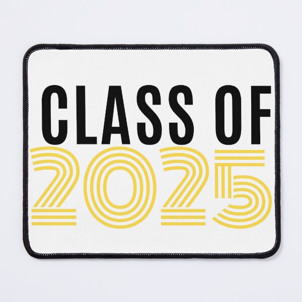 Item preview, Class Of 2025. Simple Typography 2025 Design for Class Of/ Graduation Design. Gold and Black designed and sold by That Cheeky Tee.