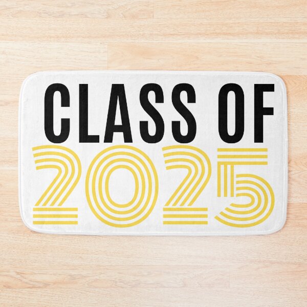 Item preview, Class Of 2025. Simple Typography 2025 Design for Class Of/ Graduation Design. Gold and Black designed and sold by That Cheeky Tee.