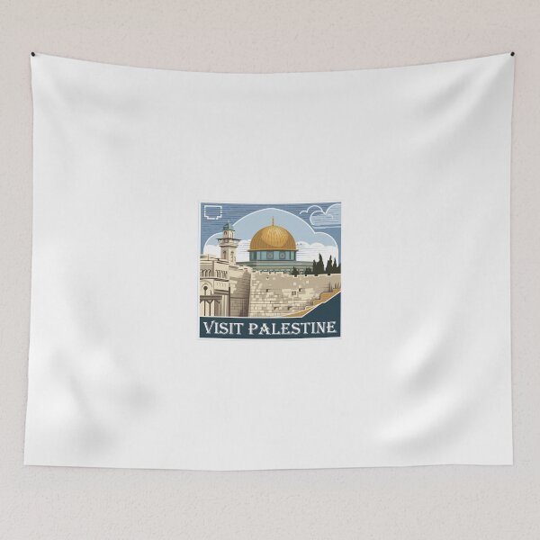 Item preview, Visit Palestine Stamp  designed and sold by TulipaGraphics.