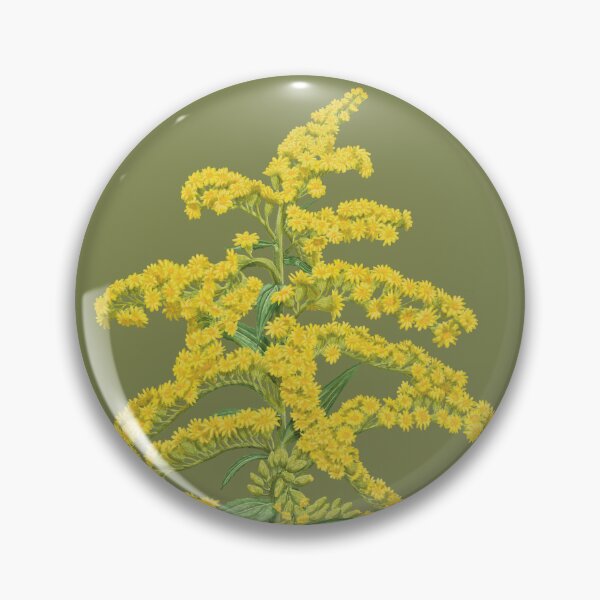 Item preview, Solidago Altissima Tall Goldenrod Flower designed and sold by Nick Garnhart.