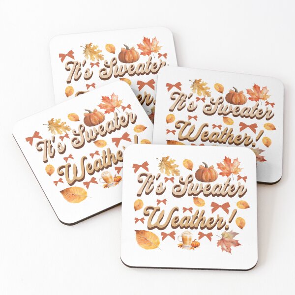 Item preview, It's Sweater Weather stickers and more designed and sold by CRandRRstickers.
