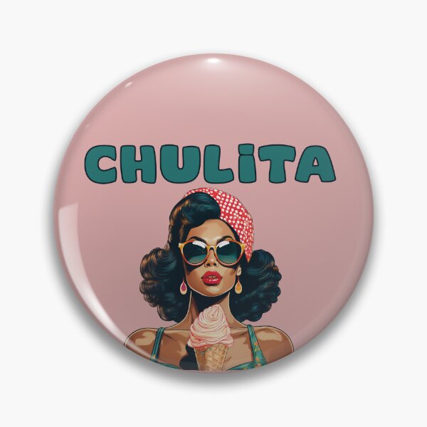 Item preview, Chulita latin retro style woman designed and sold by La Loca.
