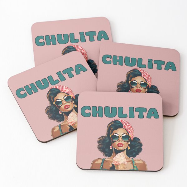 Item preview, Chulita latin retro style woman designed and sold by La Loca.