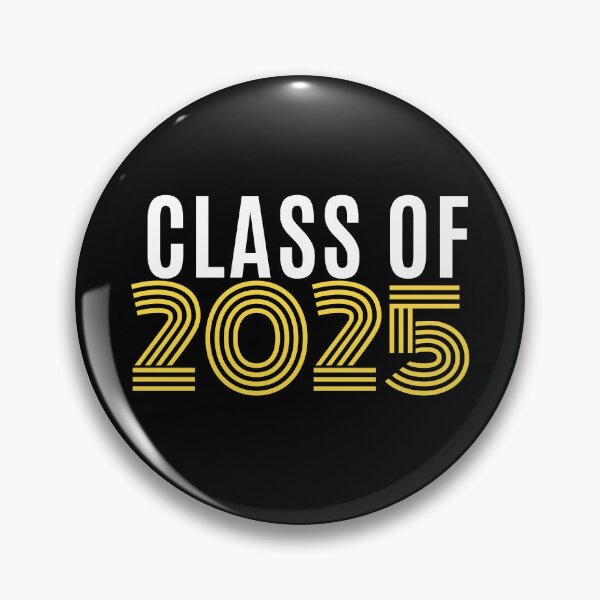 Item preview, Class Of 2025. Simple Typography 2025 Design for Class Of/ Graduation Design. Gold and White designed and sold by That Cheeky Tee.