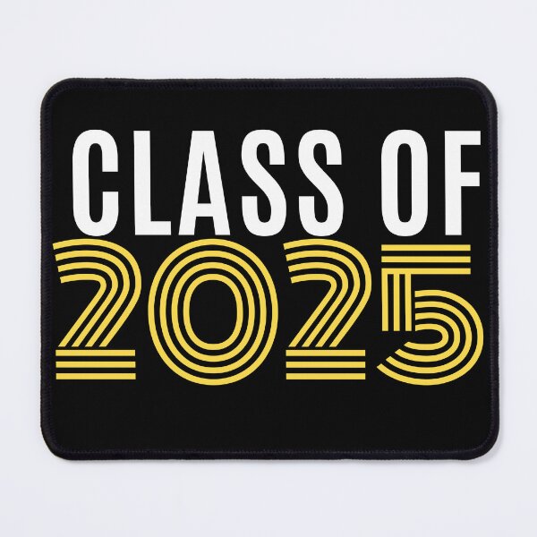 Item preview, Class Of 2025. Simple Typography 2025 Design for Class Of/ Graduation Design. Gold and White designed and sold by That Cheeky Tee.