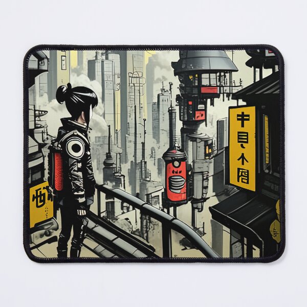 Item preview, Techno-Samurai Cityscape designed and sold by Retro Type.