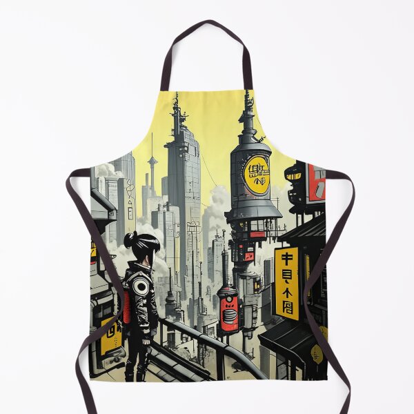 Item preview, Techno-Samurai Cityscape designed and sold by Retro Type.