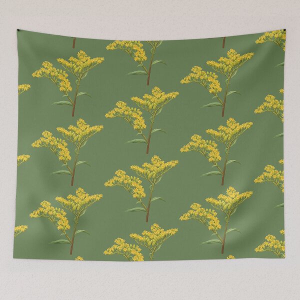 Item preview, Solidago juncea Early Goldenrod Flower designed and sold by Nick Garnhart.