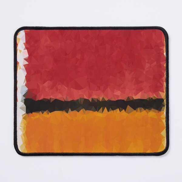 Item preview, Untitled After Rothko Low Poly Geometric Triangles designed and sold by Vicky Brago-Mitchell®.