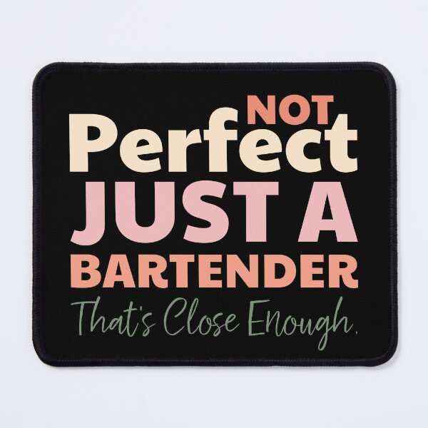 Item preview, Cool Bartender Shirts designed and sold by SeasonXpress.