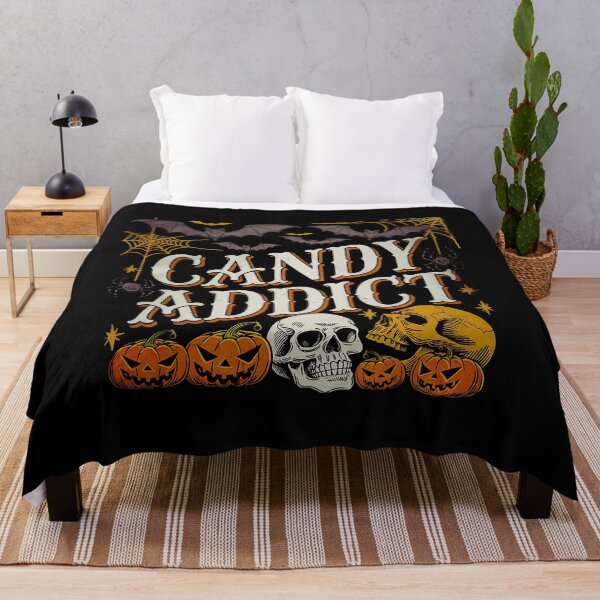 Item preview, Candy Addict | Spooky Squad | Halloween | Pumpkin | Trick or Treat designed and sold by RedCircleArt.