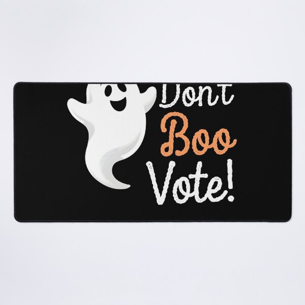 Item preview, Don't Boo Vote Cute Friendly Ghost Halloween Election Voting designed and sold by PupnkittyMania ⭐⭐⭐⭐⭐.