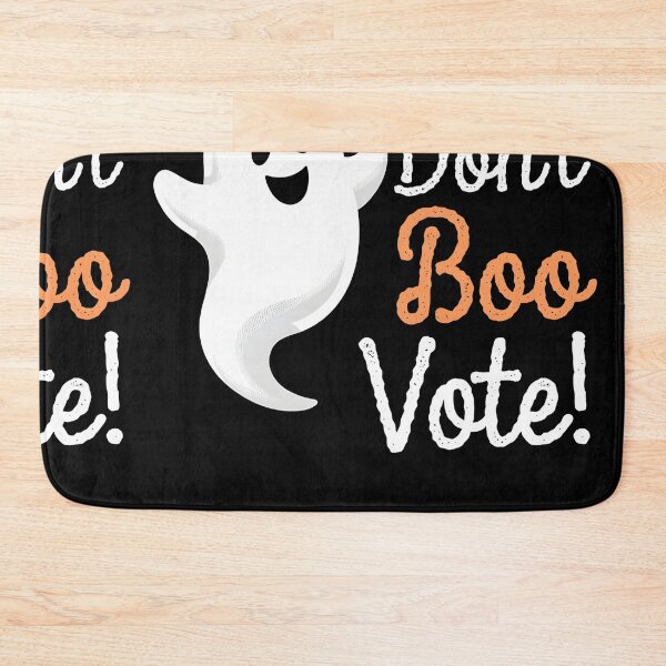 Item preview, Don't Boo Vote Cute Friendly Ghost Halloween Election Voting designed and sold by PupnkittyMania ⭐⭐⭐⭐⭐.