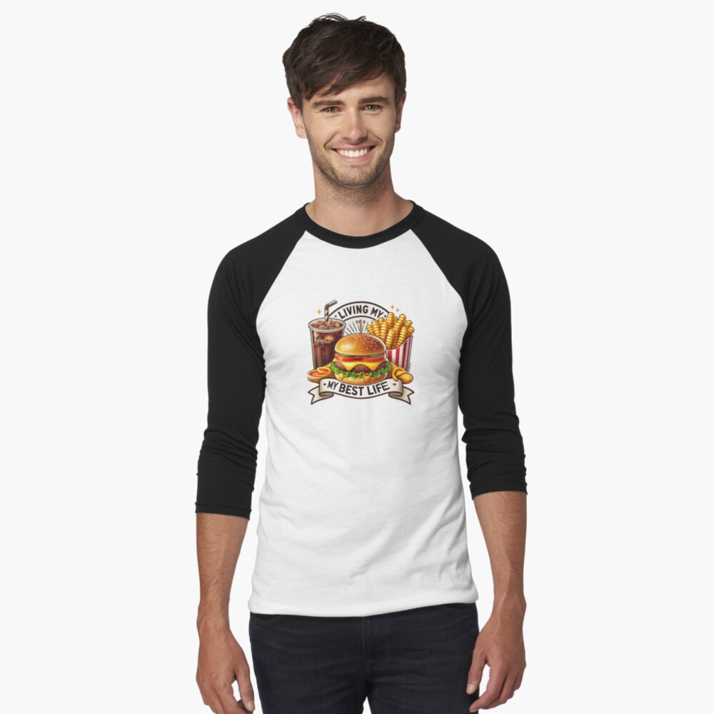 Item preview, Baseball ¾ Sleeve T-Shirt designed and sold by zeeteezofficial.