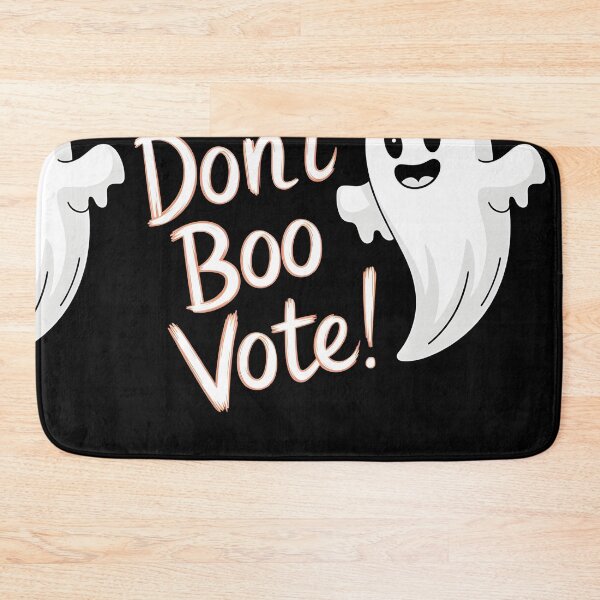 Item preview, Don't Boo Vote Friendly Ghost Halloween designed and sold by PupnkittyMania ⭐⭐⭐⭐⭐.
