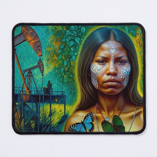 Item preview, Drilling the Heart of the Amazon designed and sold by EvolvetoEcology.