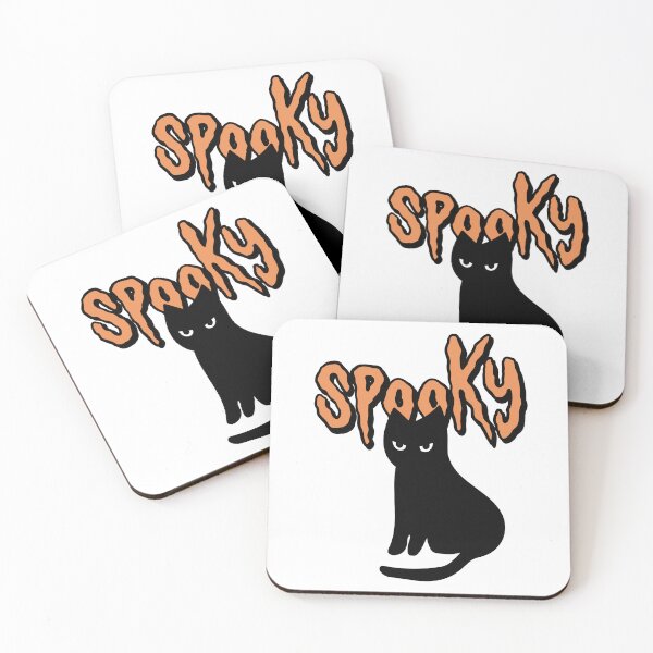Item preview, Black cat spooky season designed and sold by CreativaNook.