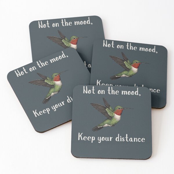 Item preview, Not on the Mood - Hummingbird Design designed and sold by Hummy-studio.