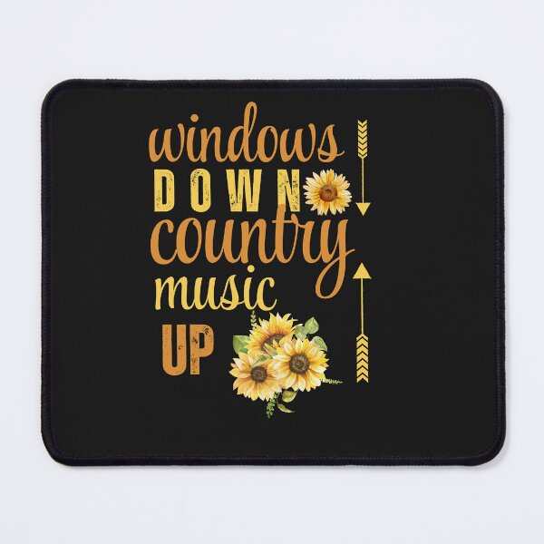 Item preview, Rustic Windows Down Country Music Up designed and sold by AlienOccupation.