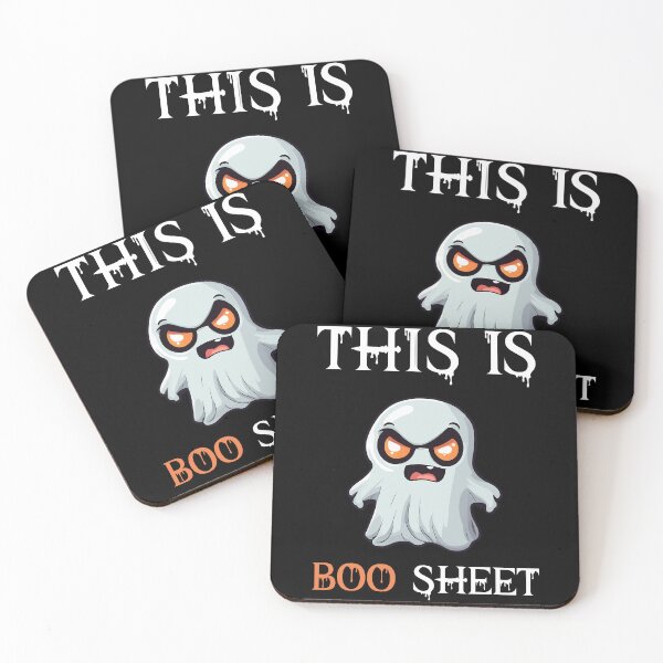 Item preview, This Is Boo Sheet Ghost Halloween designed and sold by Quirky Shirts.