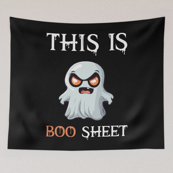 Item preview, This Is Boo Sheet Ghost Halloween designed and sold by Quirky Shirts.