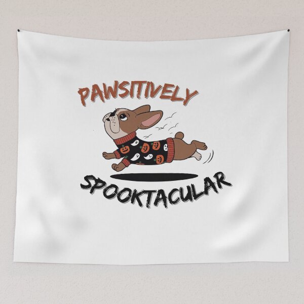 Item preview, Pawsitively spooktacular french bulldog designed and sold by Tajdi.