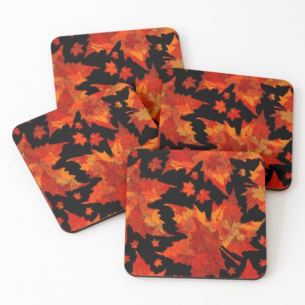 Item preview, autumn maple leaves in layers designed and sold by JoeEJackson.
