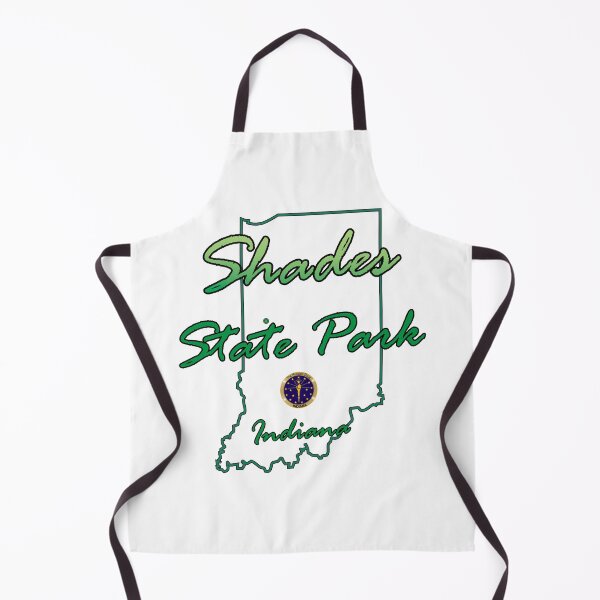 Item preview, Shades State Park Indiana map designed and sold by studioss76.