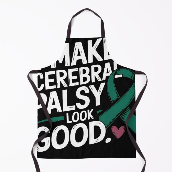 Item preview, I Make Cerebral palsy Look Good Cerebral Palsy Awarness Ribbon designed and sold by PupnkittyMania ⭐⭐⭐⭐⭐.