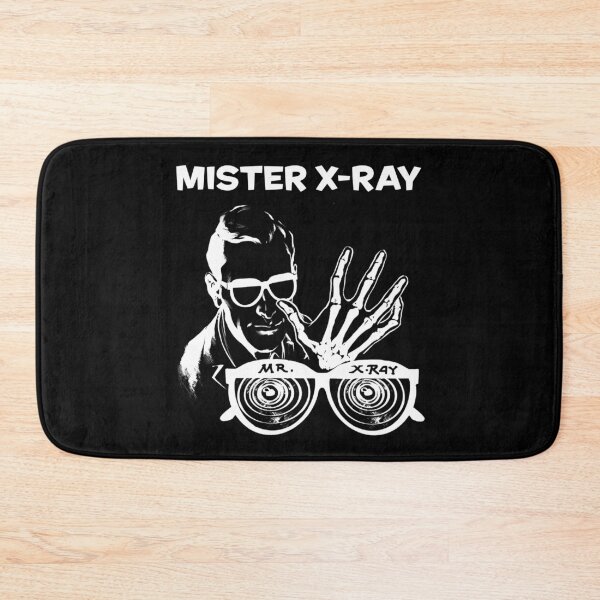Item preview, Mister X-Ray Vintage Style Pop Art White Line Graphic designed and sold by wmxdesign.