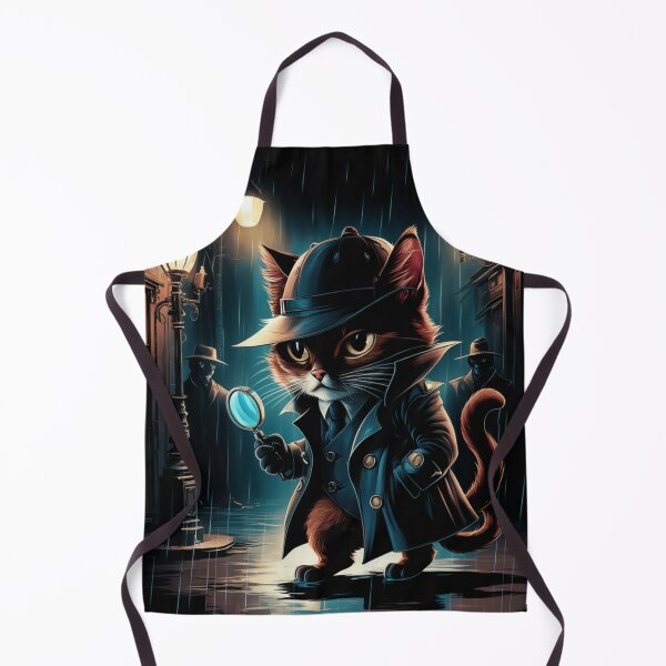 Item preview, Detective Cat designed and sold by FusiTink.
