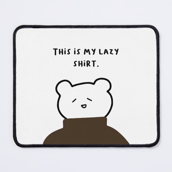 Item preview, This is my lazy shirt. | Handwritten-style Font designed and sold by RM-Journey.