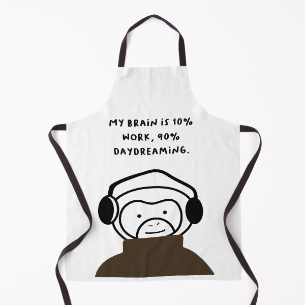 Item preview, My brain is 10% work, 90% daydreaming. | Handwritten-style Font designed and sold by RM-Journey.