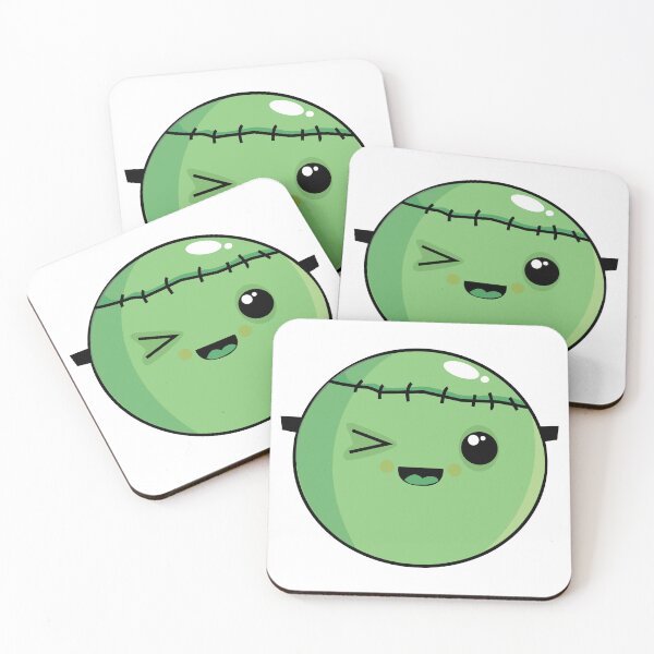 Item preview, Happy winking cute frankenstein monster  designed and sold by esullivan.