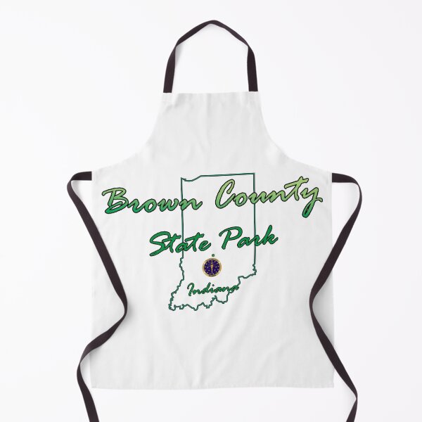 Item preview, Brown County State Park Indiana map designed and sold by studioss76.