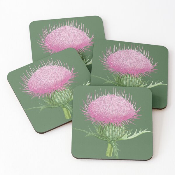 Item preview, Circium Dicolor Field Thistle Flower designed and sold by Nick Garnhart.