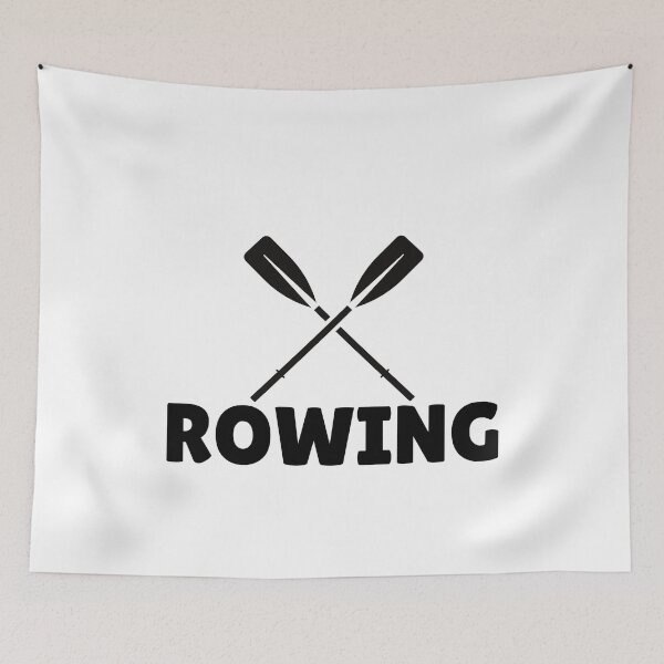 Item preview, ROWING (4) - BLACK designed and sold by ArtsyCity.