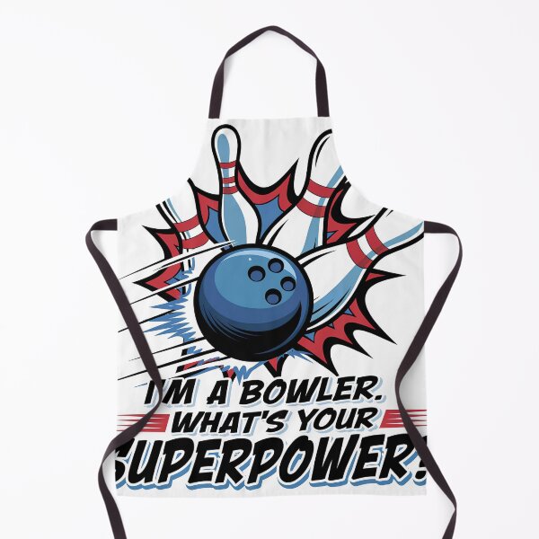 Item preview, iam a bowler whats your superpower, funny bowling quotes, bowler quotes designed and sold by venavar.