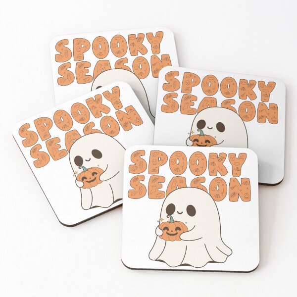 Item preview, Spooky season ghost cute designed and sold by CreativaNook.