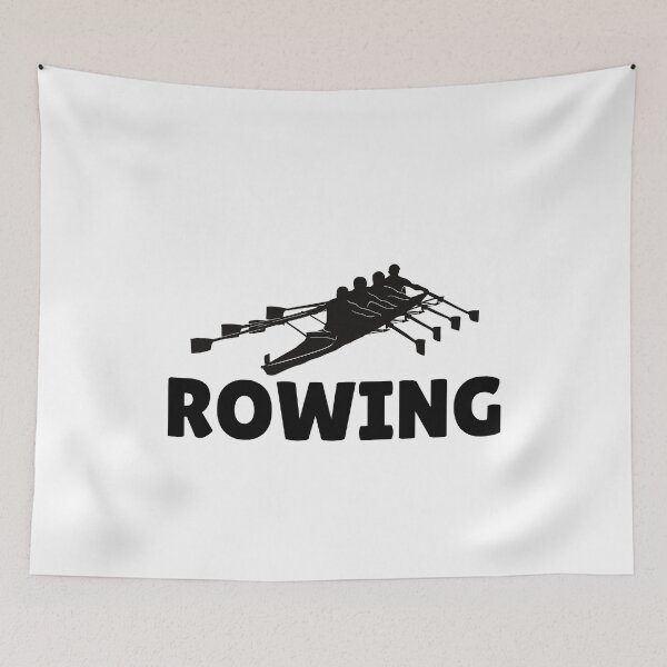 Item preview, ROWING (5) - BLACK designed and sold by ArtsyCity.