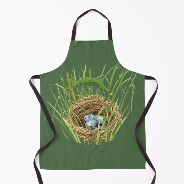 Item preview, Red Winged Blackbird Nest with Three Eggs designed and sold by Nick Garnhart.