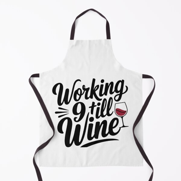 Item preview, Working Nine Till Wine designed and sold by MonaCreations.