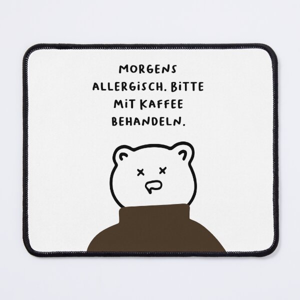 Item preview, Morgens allergisch. Bitte mit Kaffee behandeln. | Handwritten-style Font designed and sold by RM-Journey.