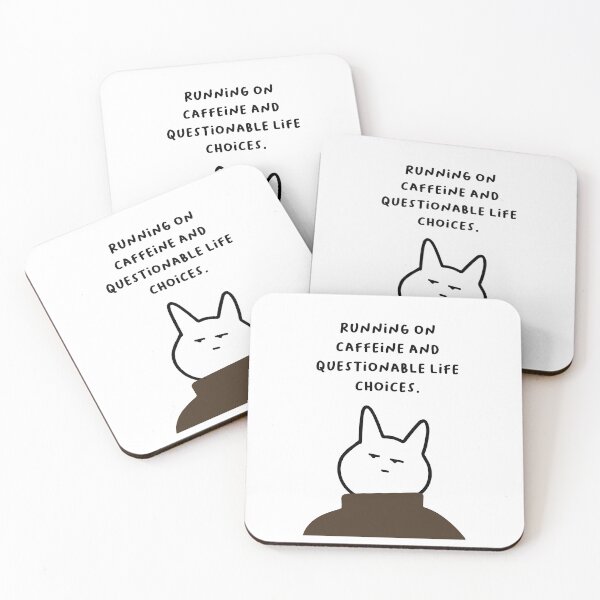 Item preview, Running on caffeine and questionable life choices. | Handwritten-style Font designed and sold by RM-Journey.