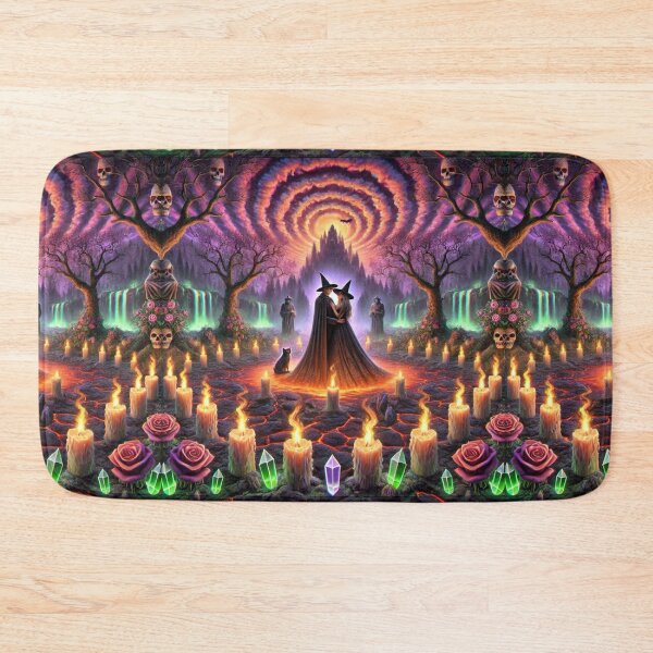 Item preview, Eternal Flames of Love: The Witch Couple's Sacred Halloween Union - Part II designed and sold by Meta2Physical.